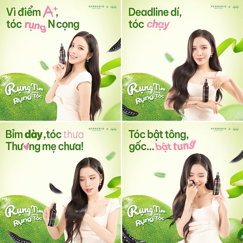 Lyly x Herbario Rụng Tim - Đừng Rụng Tóc Lyly x Herbario rung tim dung rung toc